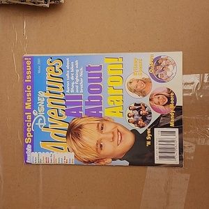 Vintage Aaron Carter Disney Magazine